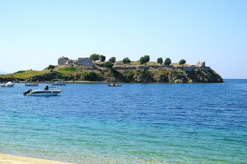 Beach in Halkidiki, toroni