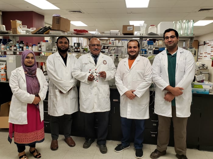 Dr. Khalid El Sayed and his research group