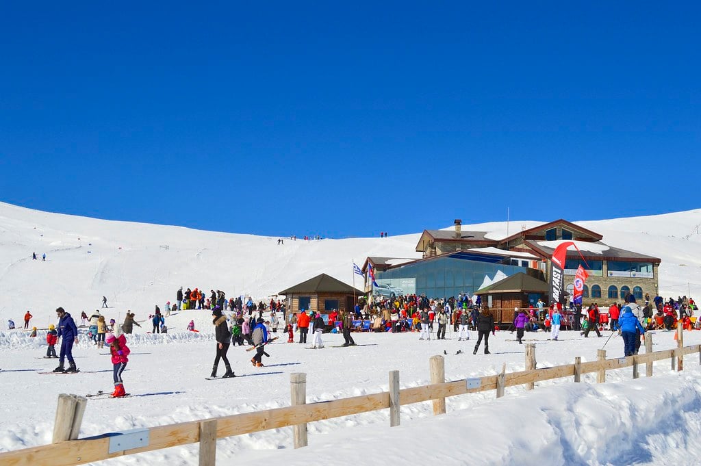 ski resorts Greece