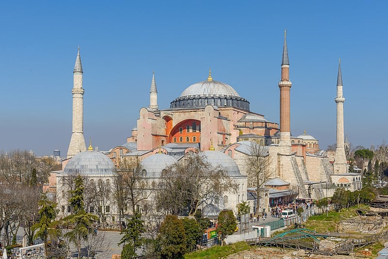 Hagia Sophia Turkish passports