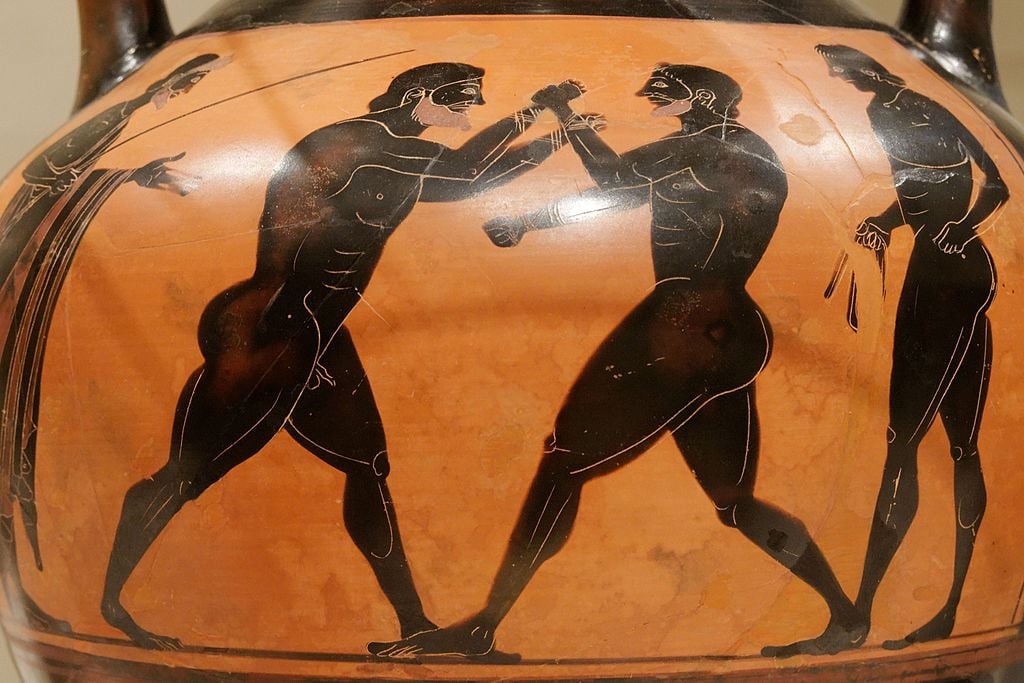 πυγμαχία Ολυμπιακοί Αγώνες αρχαία Ελλάδα