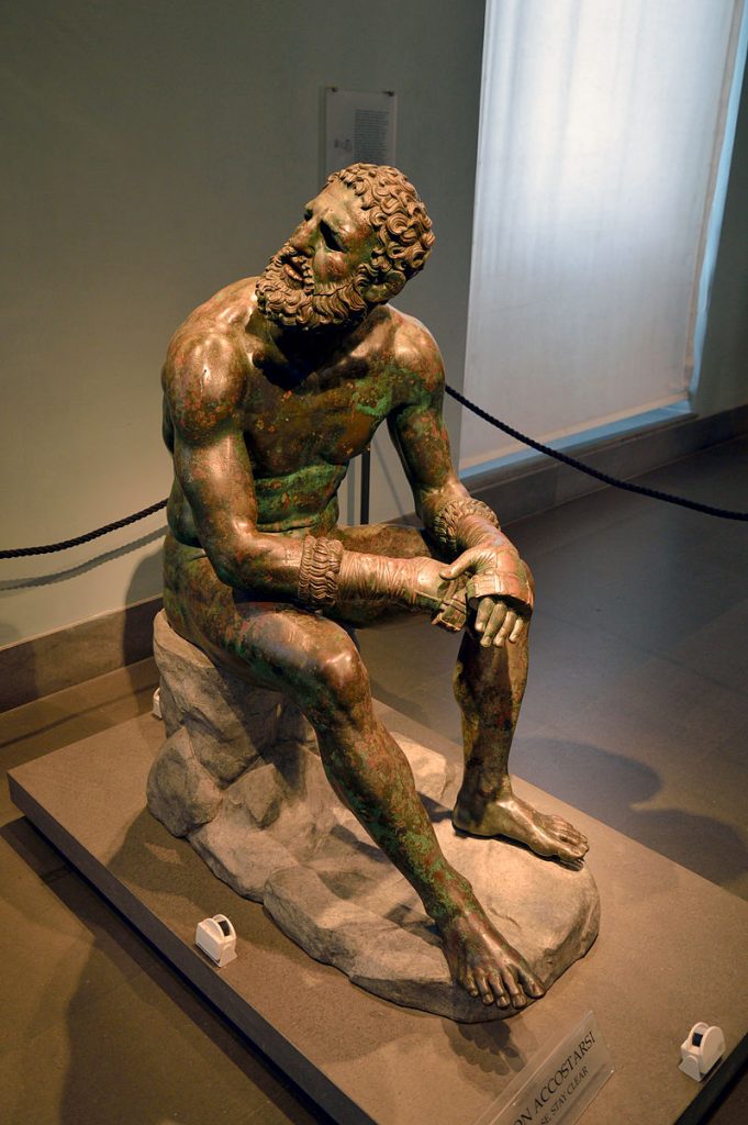 senovės graikų boksininkas