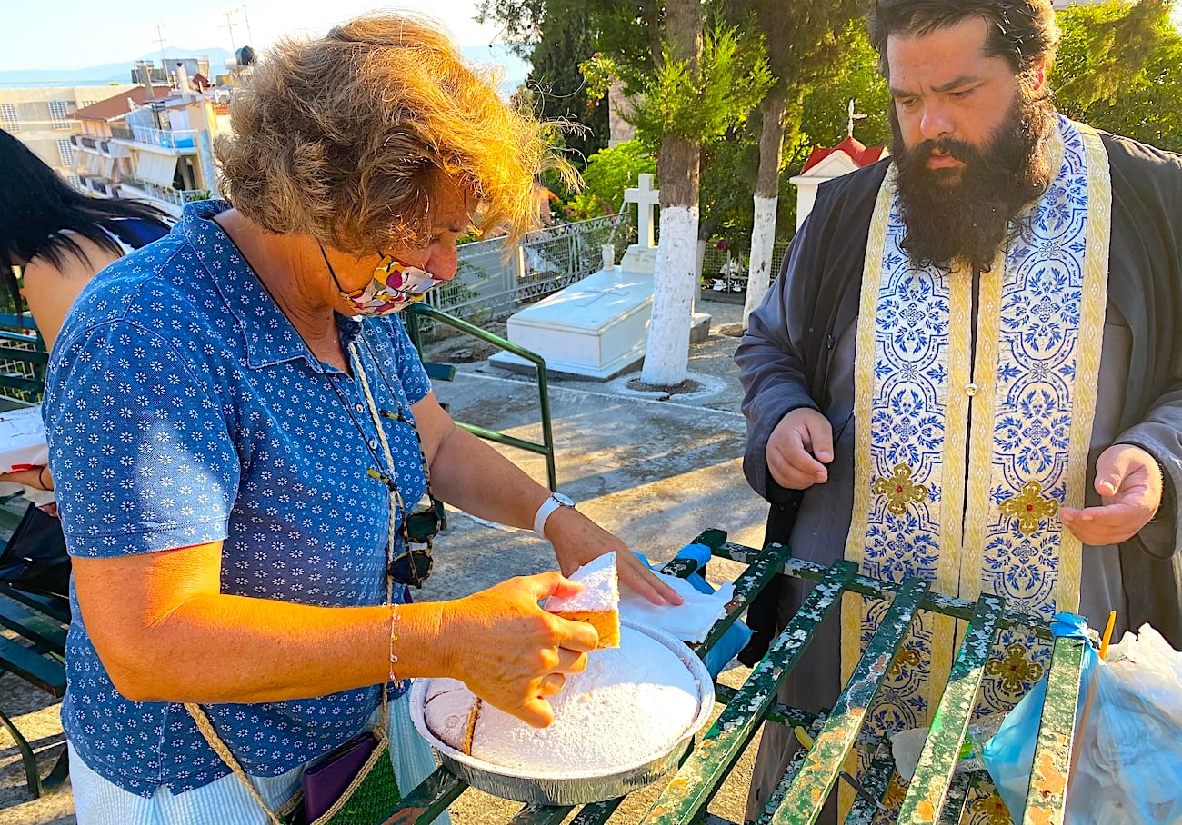 Fanouropita- saint fanourios cake