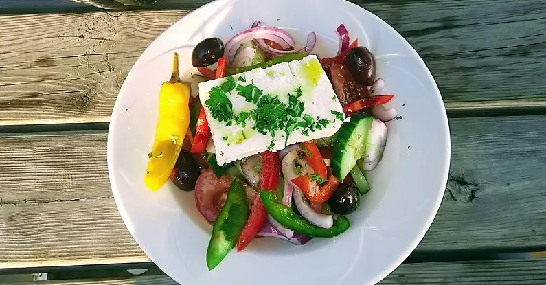 Greek food healthy mediterranean diet