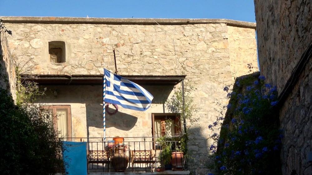 Mesta village chios