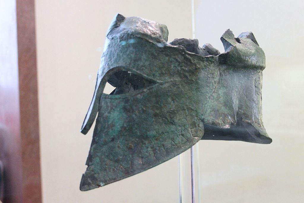Battle of Marathon antiquities illicit