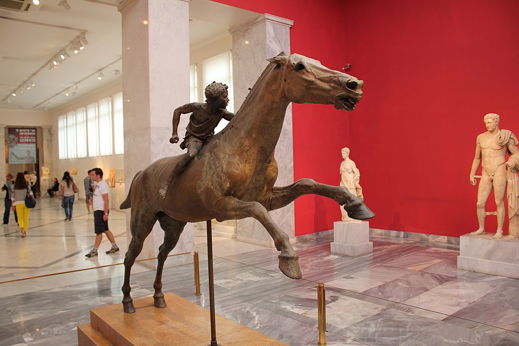 Bronze Statue from Ancient Greece