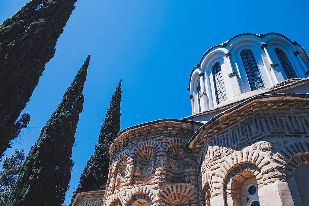 church in Chios, Greece
