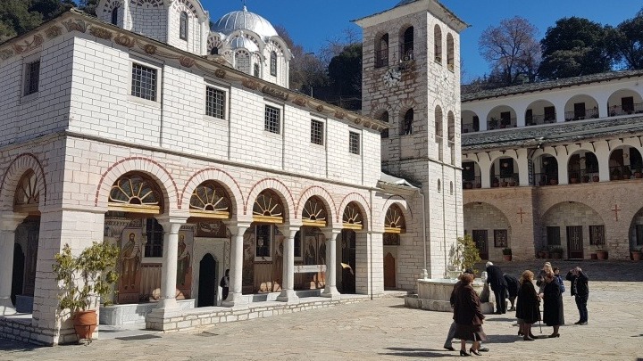 Greek monastery gospel