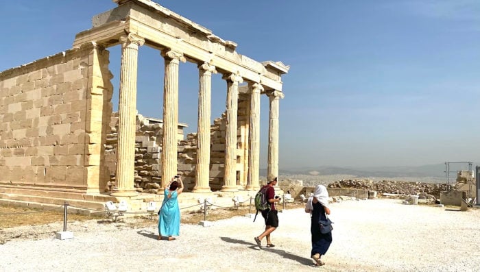 tourist season Greece