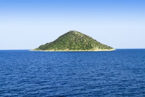 Island Thassopoula , near Thasos island, in Aegean sea  Greece