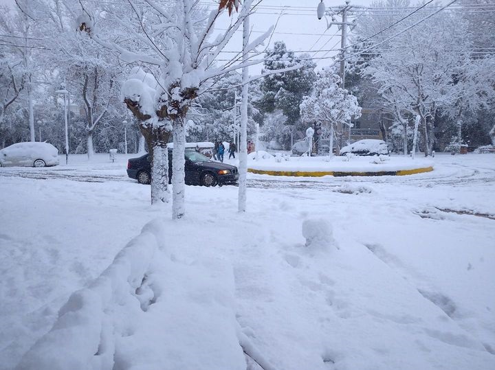 Χιόνι στην Αθήνα