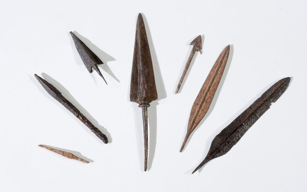 Roman arrowheads