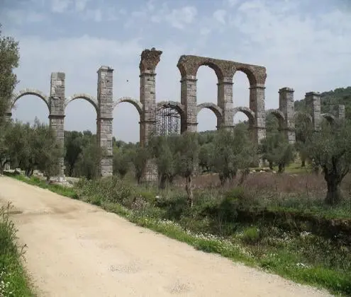 Roman aqueduct on Lesvos