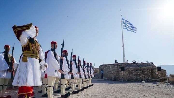 Military parade for Greek Bicentennial