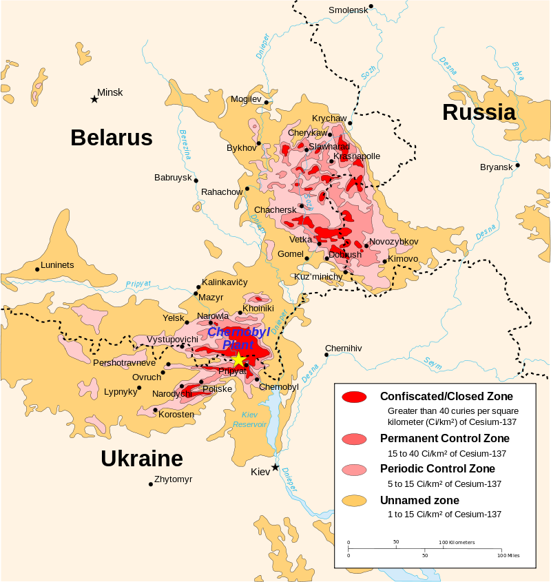 Chernobyl map
