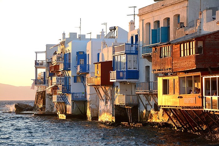 Global warming greek islands