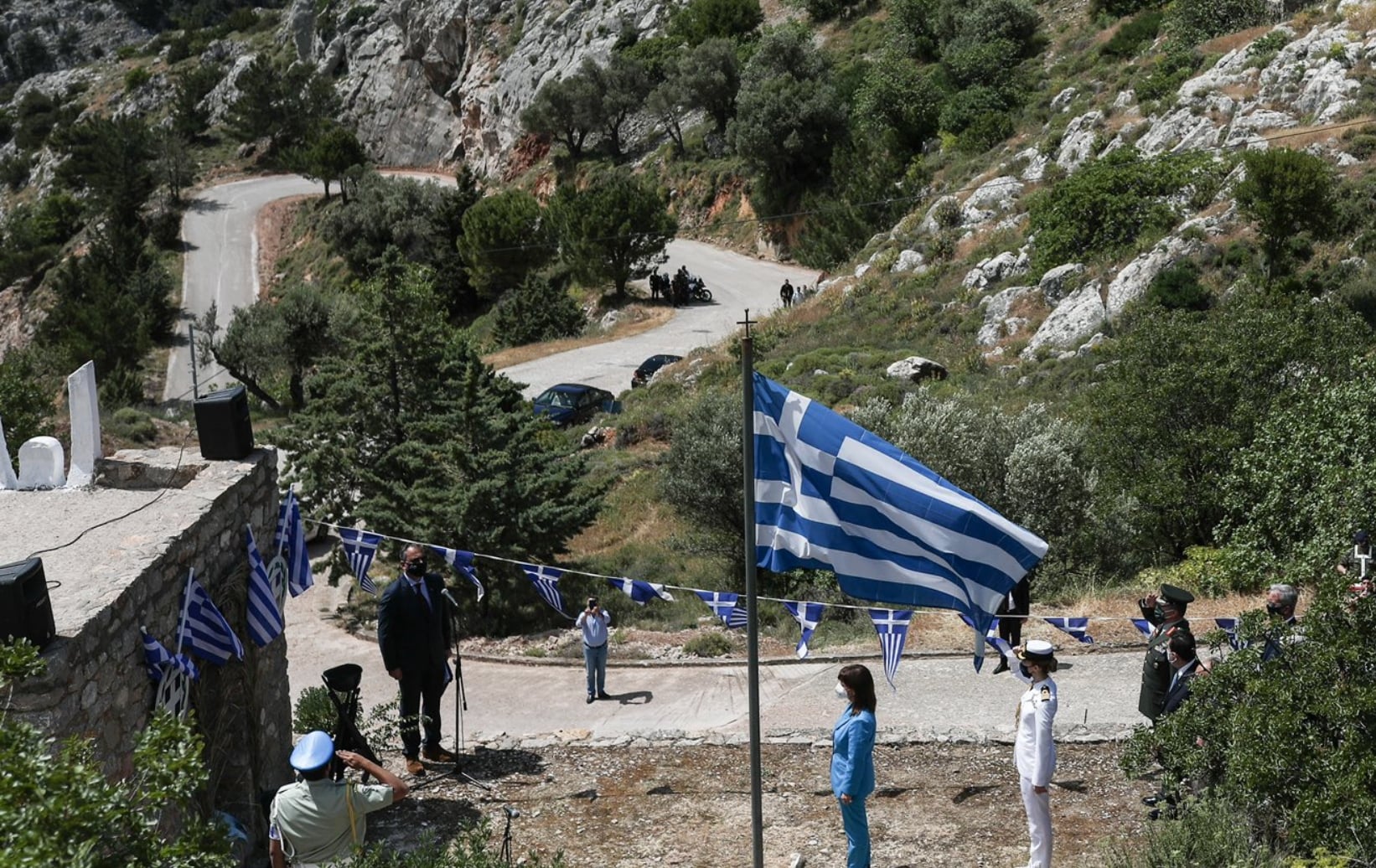 President Sakellaropoulou Commemorates Chios Massacre