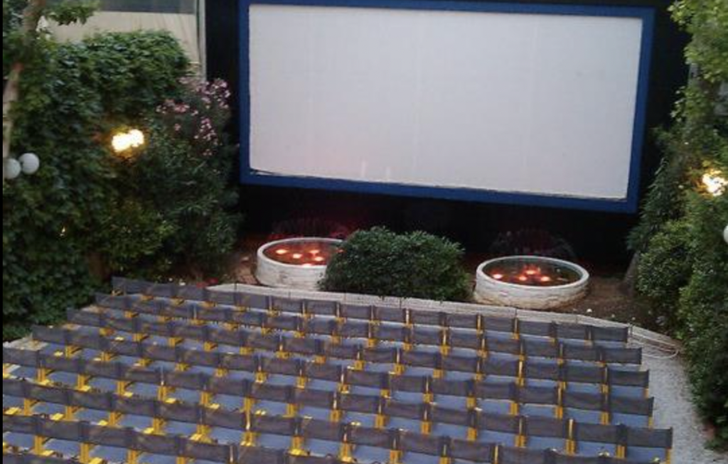 open air cinemas Greece
