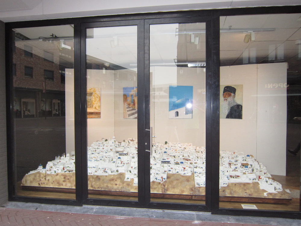 Antwerp Santorini display models