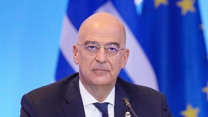 Greece foreign minister Dendias