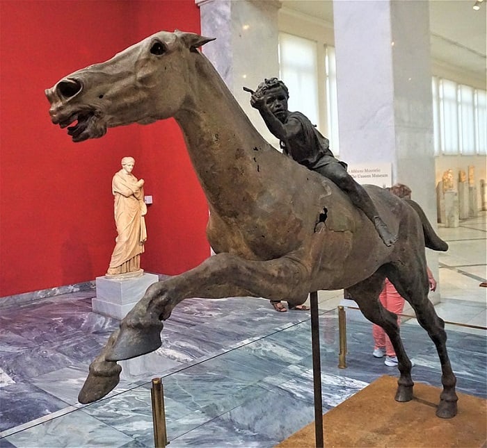 Jockey Artemision Greece statue