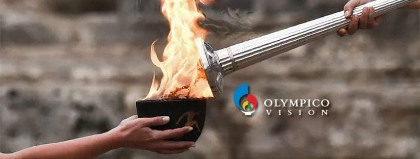 Olympic flame Olympico Vision