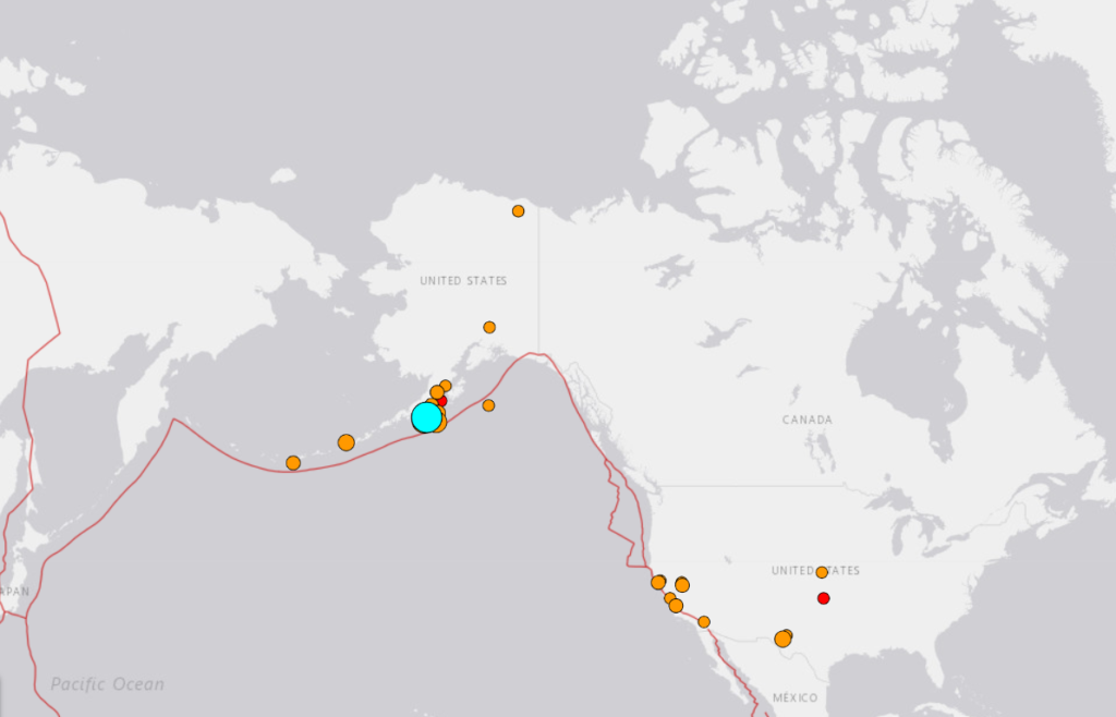 Alaska Earthquake - tsunami alert