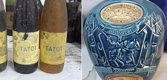 Rare wine found in Tatoi Palace