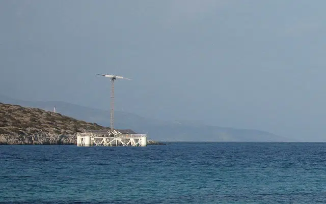floating offshore desalination unit