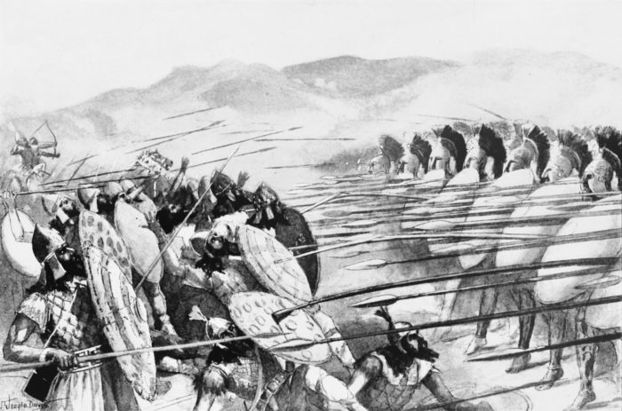 Μάχη των Πλαταιών Έλληνες Πέρσες