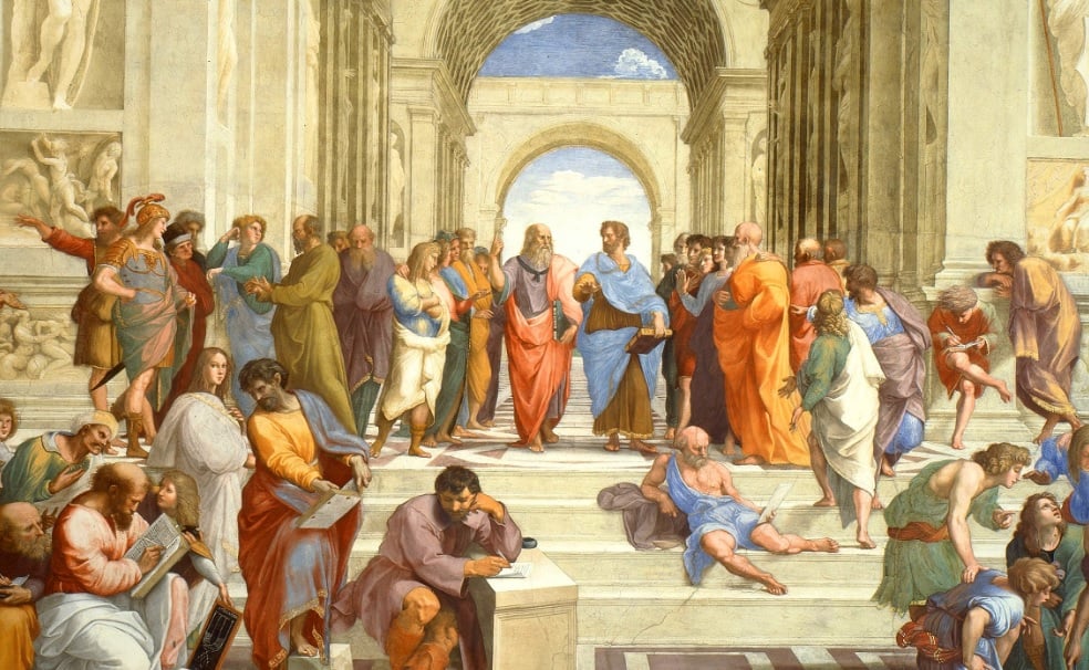 The Greek Philosophers Hiding in Raphael s School of Athens