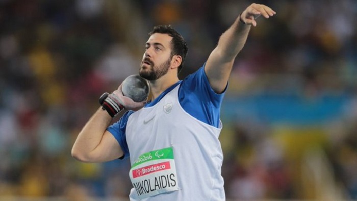Tokyo Paralympics Greece Efstratios Nikolaidis