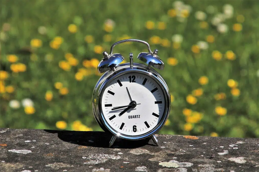 Clock, daylight saving time 