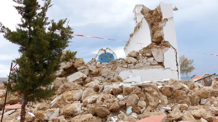 earthquake Crete videos
