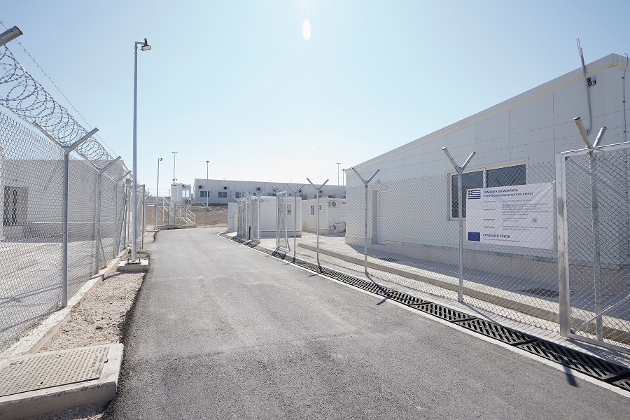 Greece migrant facility Samos