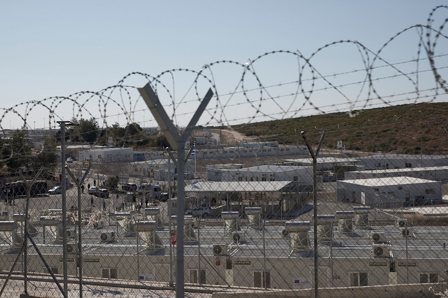Greece migrant facility Samos