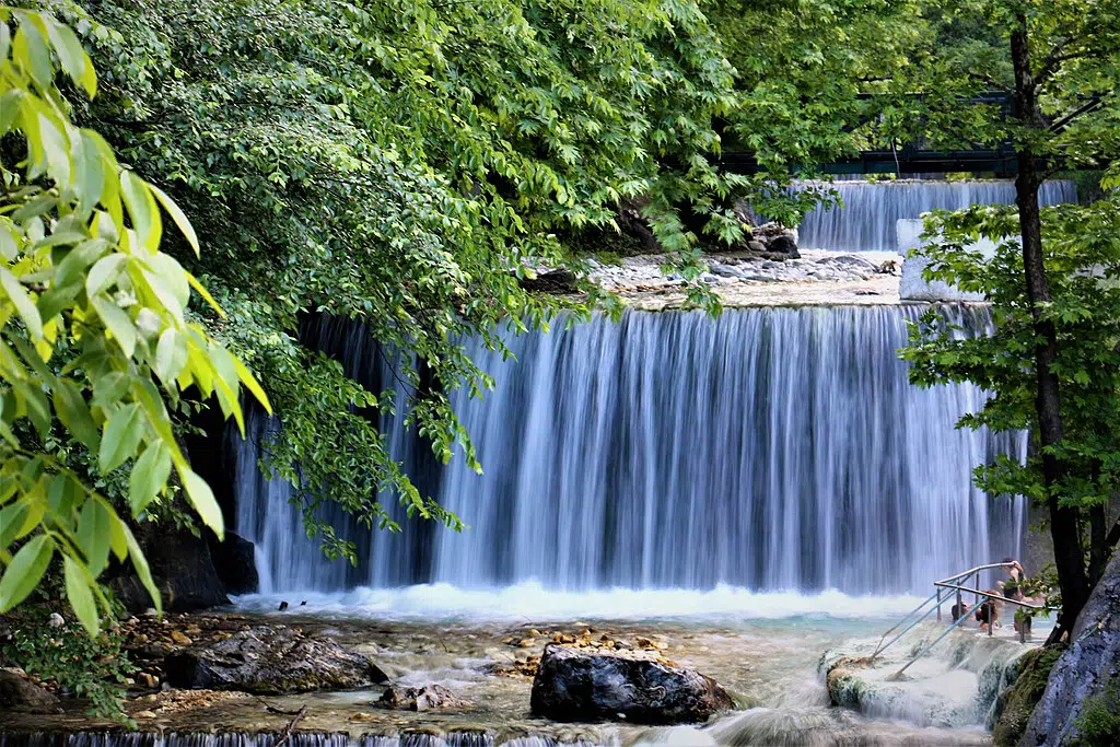 Edessa Waterfalls Thermal Springs