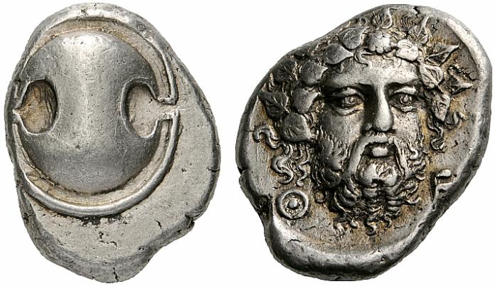 Silver stater Thebes 