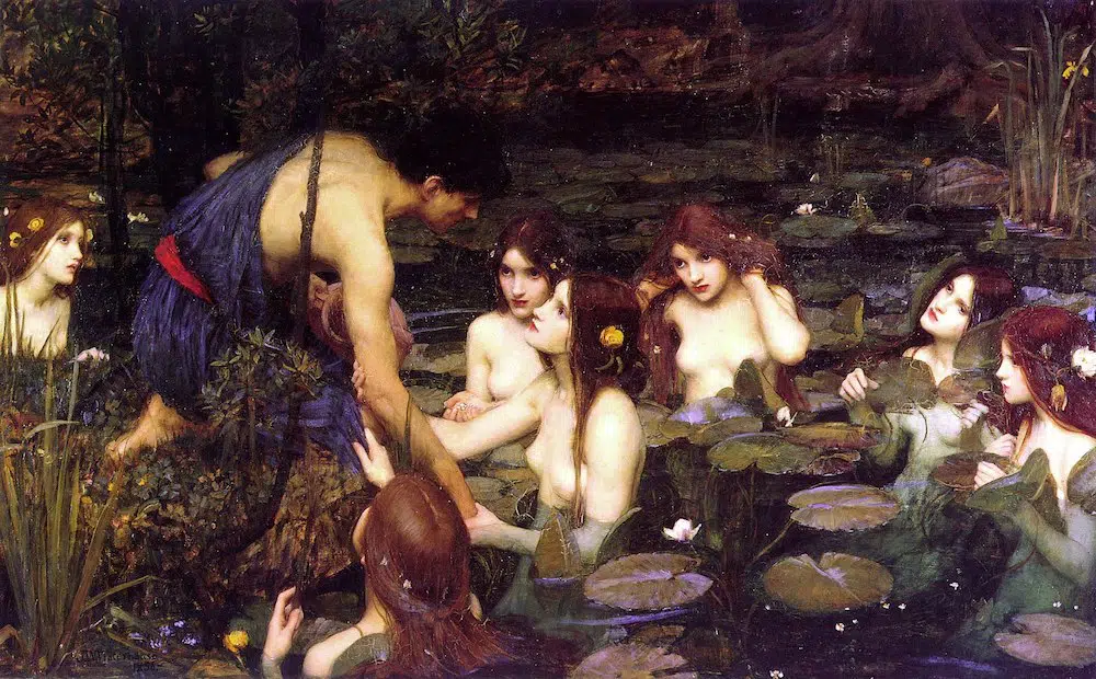 nymphs ancient greece