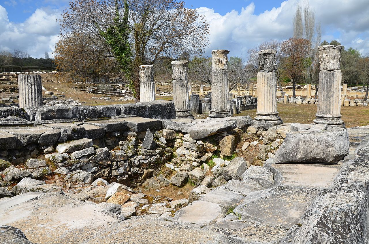 Ancient Greek Temple of Hecate near Turgut, Turkey