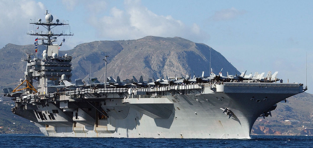 USS Harry S truman souda bay crete