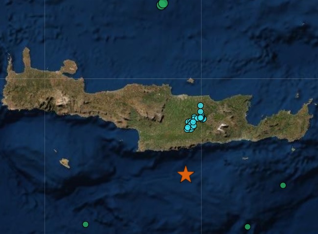 terremoto en Creta