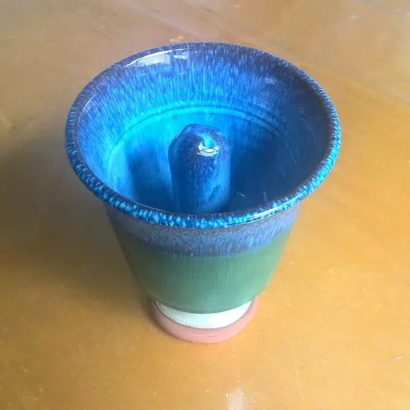 Pythagorean cup, an invention from ancient Greece.