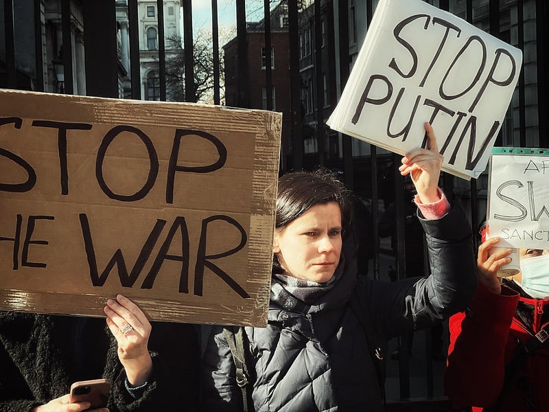 Russia Anti War Protest