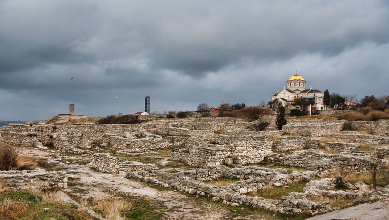 Ancient Greek City of Chersonesus in Crimea Founded 2,500 Years Ago