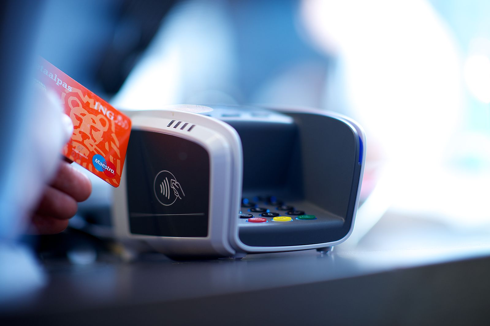 Contactless payment using a credit card