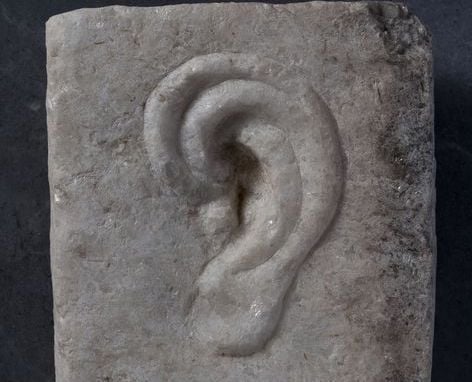 ear relief ancient greek greece