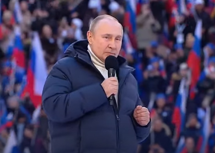 Putin Moscow rally