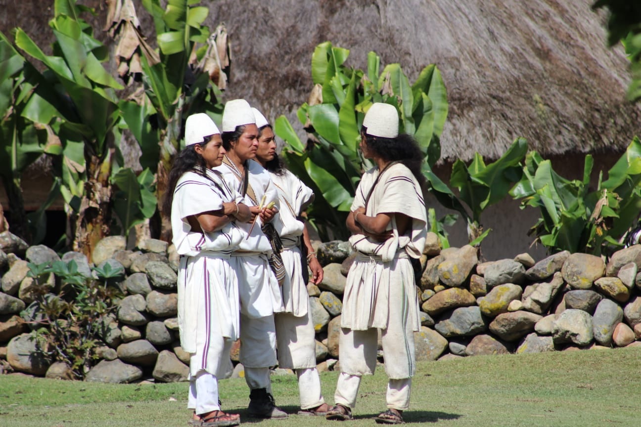 Arhuaco community at Nabusimake Terra Initiative
